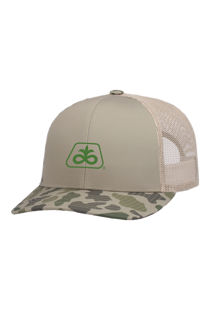 Pioneer Pacific Headwear Khaki Duck Camo Trucker Snapback Cap