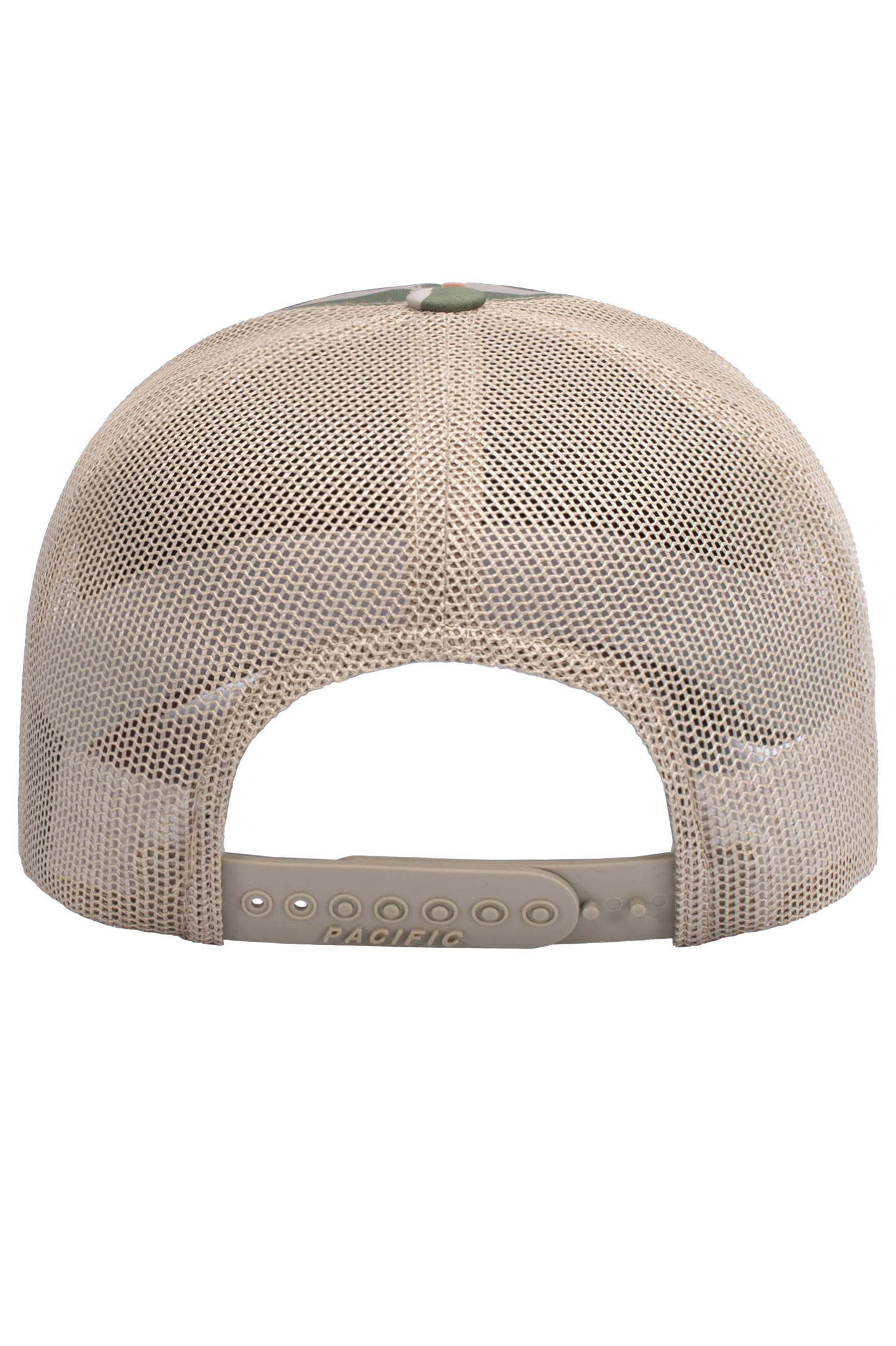 Pacific Headwear Khaki Duck Camo Trucker Snapback Cap