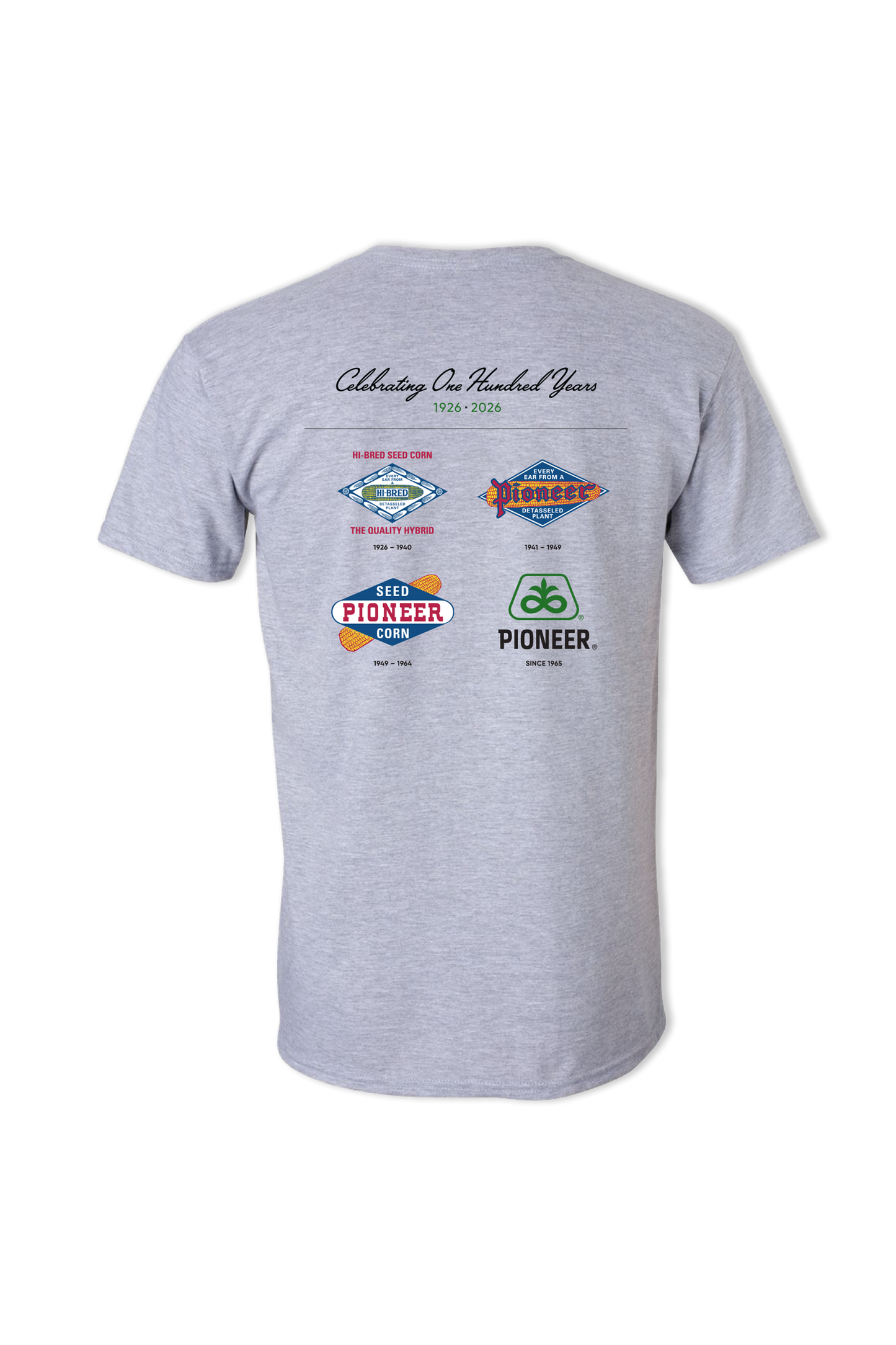 Celebrating One Hundred Years - Gildan Softstyle® Sport Grey T-Shirt