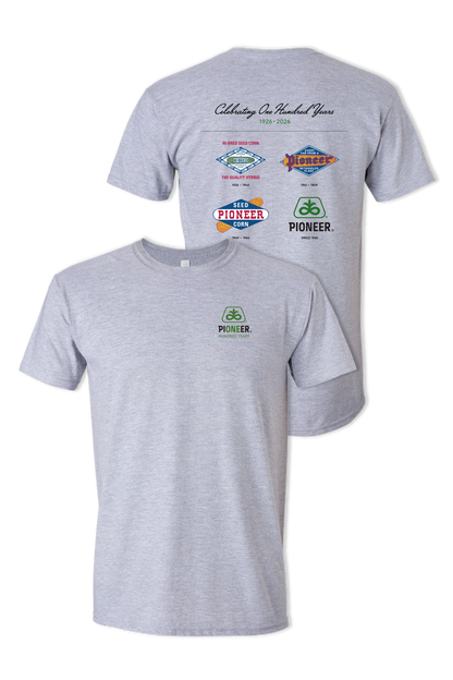 Celebrating One Hundred Years - Gildan Softstyle® Sport Grey T-Shirt
