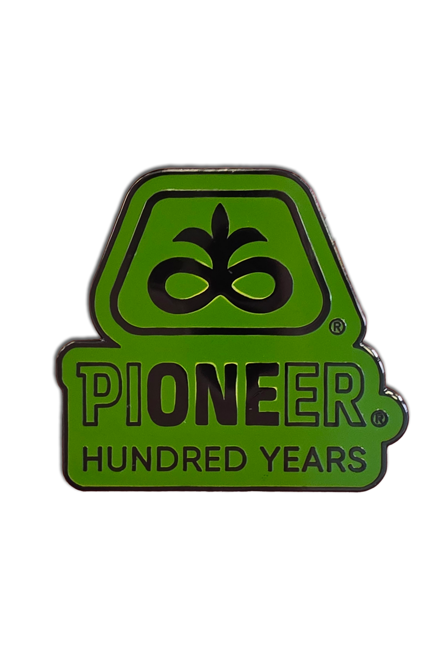 Pioneer 100 Year 1.5 inch Lapel Pin